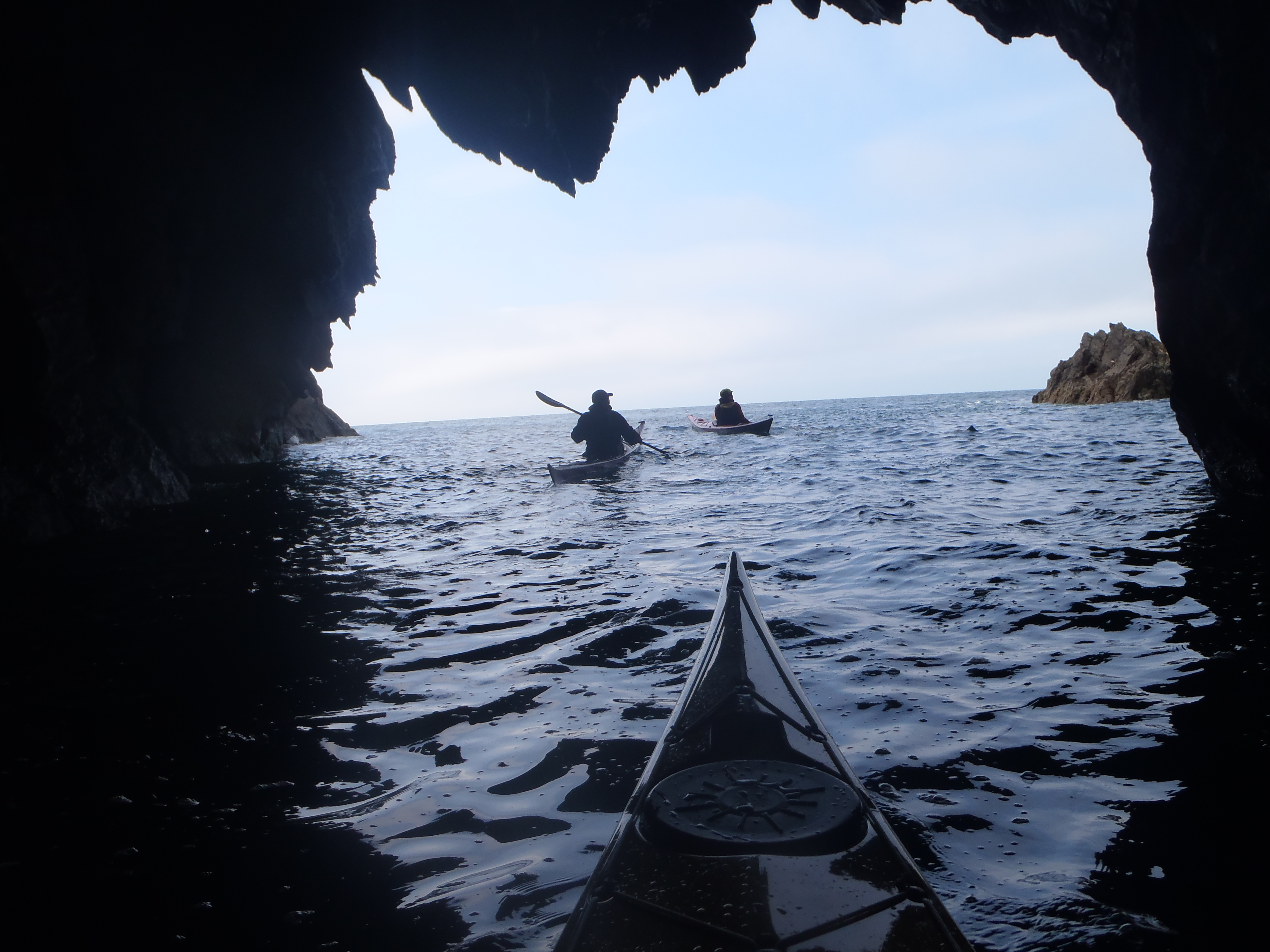 Cath and paddlers at sea 2022